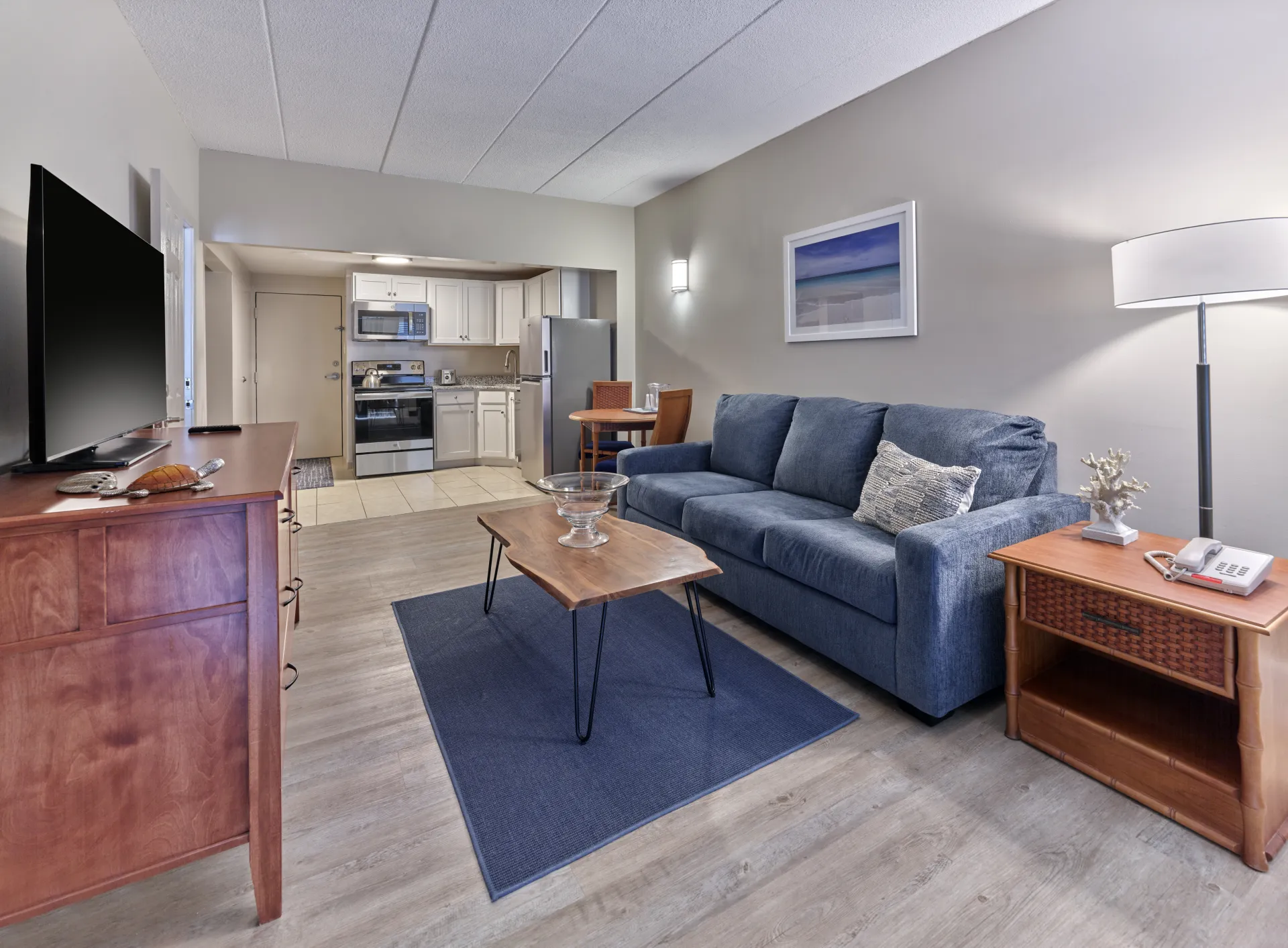 Model Unit Living Room and Kitchen